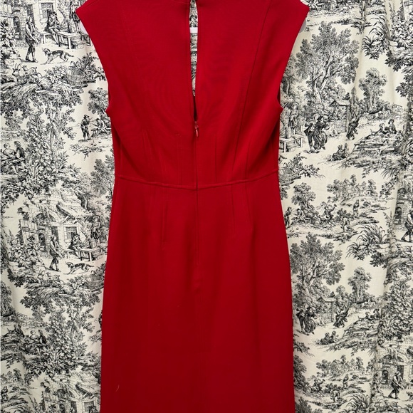 NWT Anthropologie Red Sheath Dress - Picture 3 of 6
